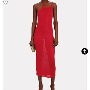 INTERMIX | Dresses | Intermix Nwt Red Silk Dress | Poshmark